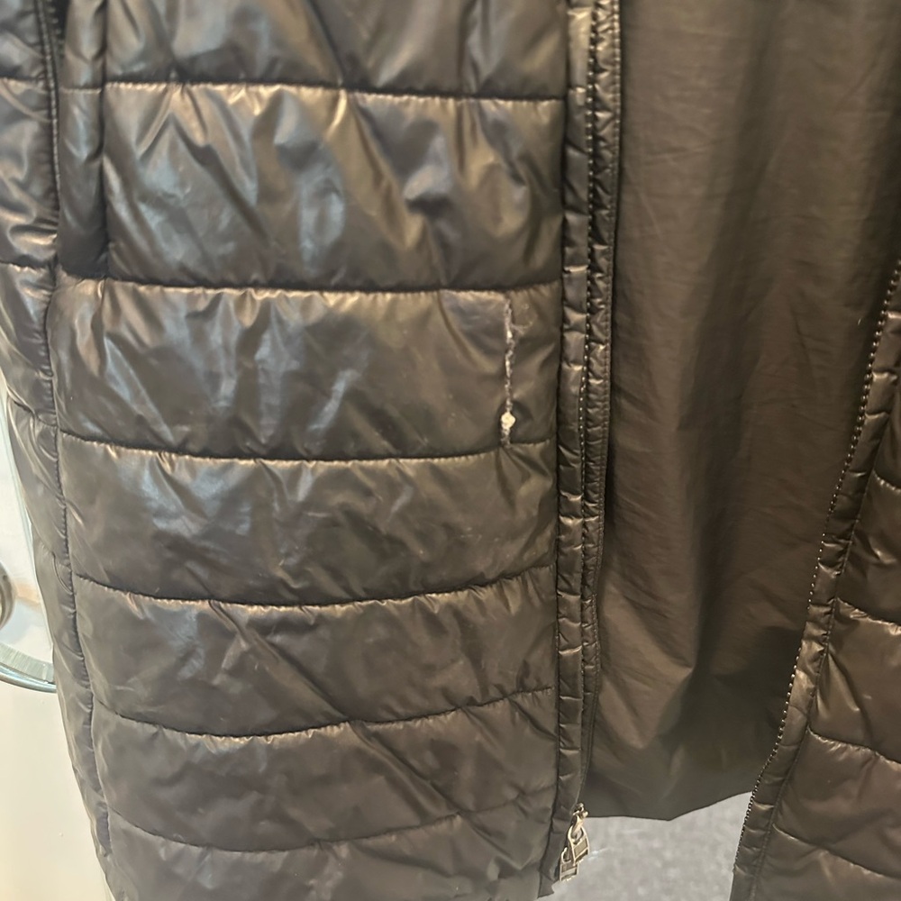 Patagonia Black Puffer Coat Mid-Length Coat - Picture 5 of 5